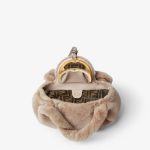 FENDI Spy Small Beige shearling bag - Image 3